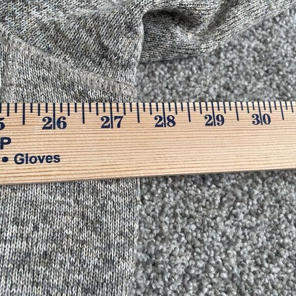 Eddie Bauer Fleece Lined Sweater Mens 1/4 Zip Pullover Gray Size XXL 2XL - Picture 8 of 8